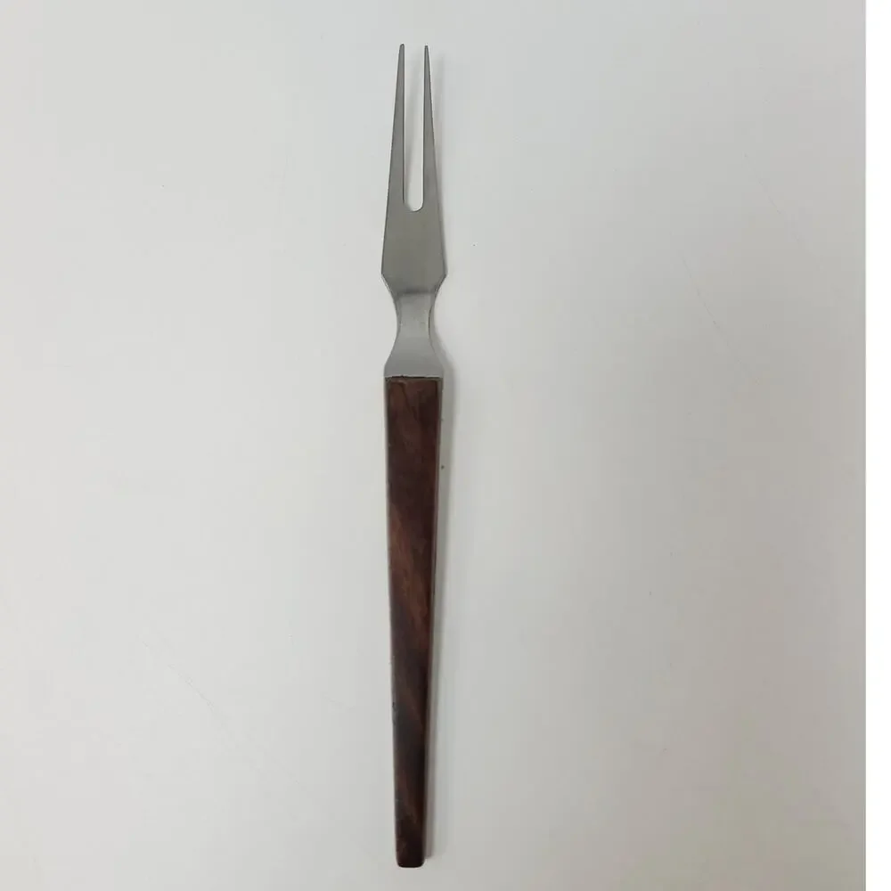 Vintage MCM Stainless Steel Hors d'oeuvres Fork 6.25